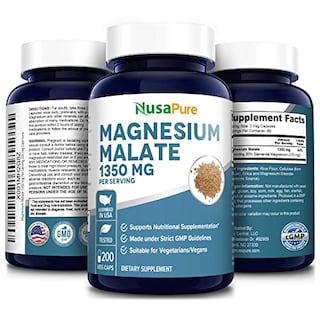 Foto 4 | Suplemento De Malato De Magnesio Nusapure 1350 Mg 200 Cápsulas - Venta Internacional.