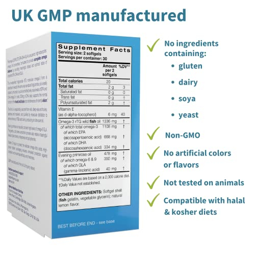 Foto 7 pulgar | Suplemento Igennus Pharmepa Complete Epa Dha Rtg Omega 3 - Venta Internacional.
