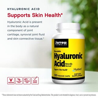 Foto 3 | Suplemento De Ácido Hialurónico De Jarrow Formulas 60 Mg 120 Cápsulas - Venta Internacional.