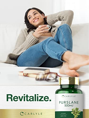 Foto 7 pulgar | Suplemento Carlyle Purslane 500 Mg 120 Cápsulas - Venta Internacional.