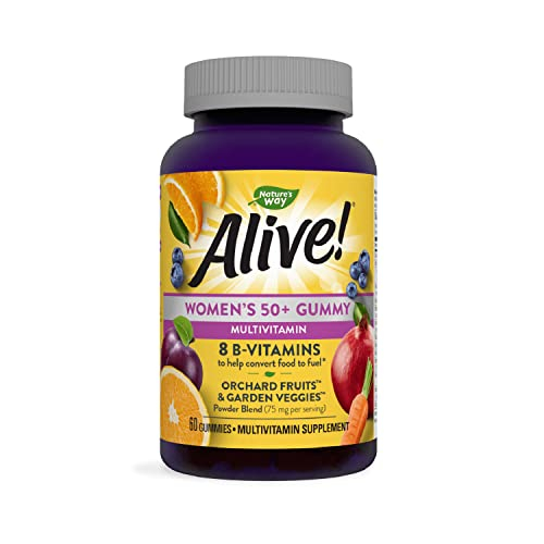 ¡complementa Nature's Way Alive! Gomitas Para Mujer De Más De 50 Años, 60 Unidades - Venta Internacional.