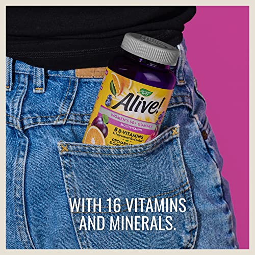 Foto 4 pulgar | ¡complementa Nature's Way Alive! Gomitas Para Mujer De Más De 50 Años, 60 Unidades - Venta Internacional.