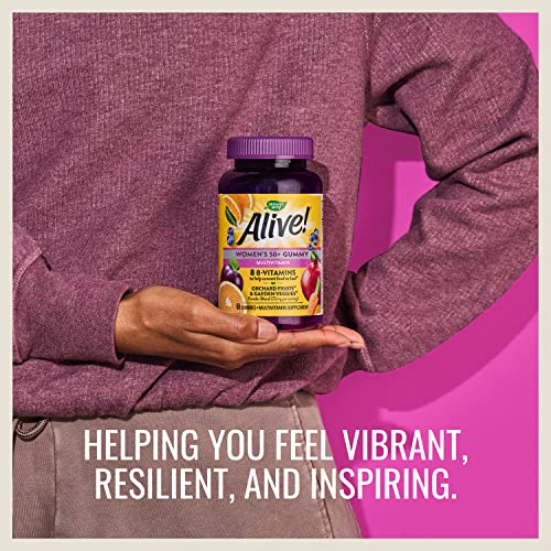 Foto 5 | ¡complementa Nature's Way Alive! Gomitas Para Mujer De Más De 50 Años, 60 Unidades - Venta Internacional.