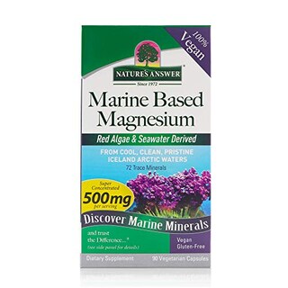 Foto 1 | Suplemento De 500 Mg De Magnesio De Base Marina De Nature's Answer - Venta Internacional.