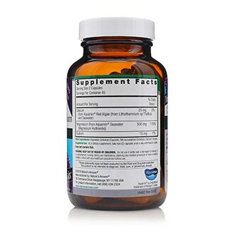 Foto 4 | Suplemento De 500 Mg De Magnesio De Base Marina De Nature's Answer - Venta Internacional.