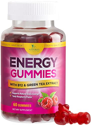 Foto 2 pulgar | Energy Gummies Nature's Nutrition, Vitamina B12, Té Verde, 60 - Venta Internacional.