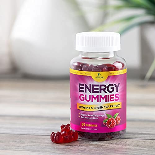 Foto 6 | Energy Gummies Nature's Nutrition, Vitamina B12, Té Verde, 60 - Venta Internacional.
