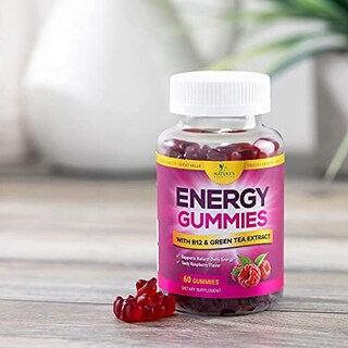 Foto 6 | Energy Gummies Nature's Nutrition, Vitamina B12, Té Verde, 60 - Venta Internacional.