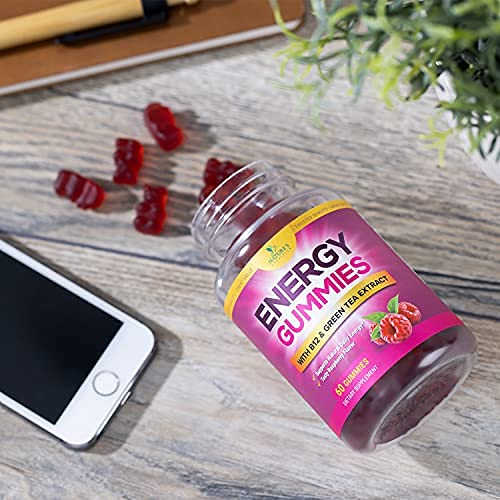 Foto 8 pulgar | Energy Gummies Nature's Nutrition, Vitamina B12, Té Verde, 60 - Venta Internacional.