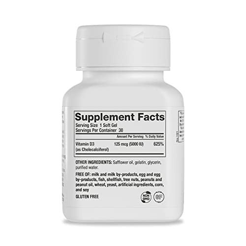 Foto 3 | Suplemento Omega Xl Vitamina Xl D3 5000 Ui 125 Mcg 30 Cápsulas Blandas - Venta Internacional.