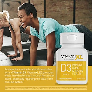 Foto 5 | Suplemento Omega Xl Vitamina Xl D3 5000 Ui 125 Mcg 30 Cápsulas Blandas - Venta Internacional.