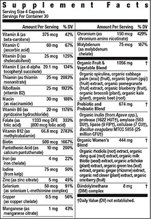 Foto 2 | Suplemento Multivitamínico Rainbow Light Para Mujeres 120 Cápsulas - Venta Internacional.