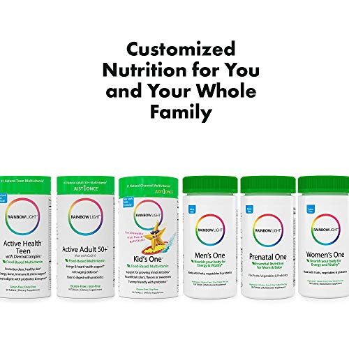 Foto 6 | Suplemento Multivitamínico Rainbow Light Para Mujeres 120 Cápsulas - Venta Internacional.