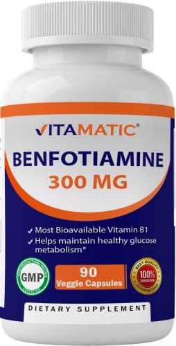 Foto 2 pulgar | Suplemento Vitamínico De Benfotiamina 300 Mg, 90 Cápsulas Vegetarianas - Venta Internacional.