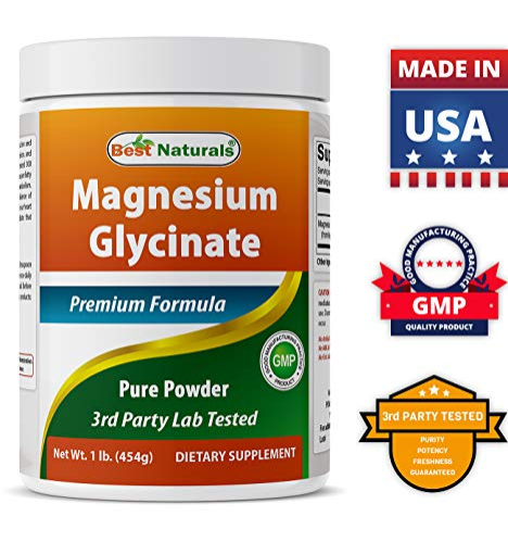 Foto 7 | Polvo De Glicinato De Magnesio Best Naturals 454 G - Venta Internacional.