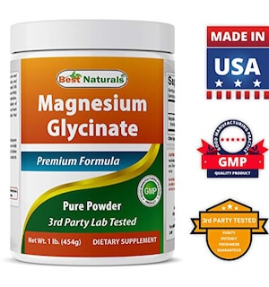 Foto 7 | Polvo De Glicinato De Magnesio Best Naturals 454 G - Venta Internacional.