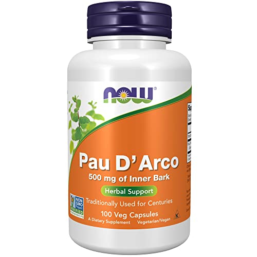 Foto 2 pulgar | Supplement Now Pau D'arco Herbal Support 100 Cápsulas Vegetarianas - Venta Internacional.
