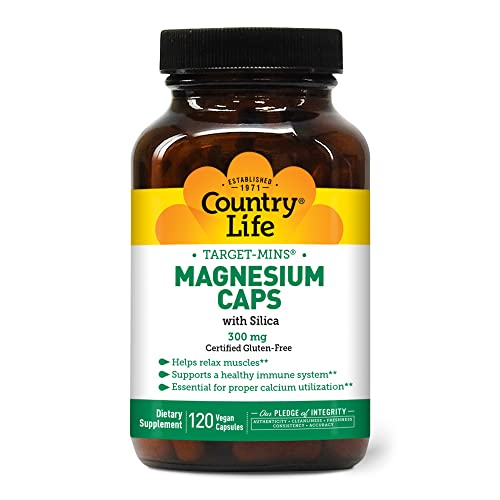 Foto 2 pulgar | Suplemento Country Life Target-mins Magnesio 300 Mg 120 Cápsulas - Venta Internacional.
