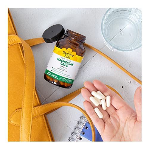Foto 6 pulgar | Suplemento Country Life Target-mins Magnesio 300 Mg 120 Cápsulas - Venta Internacional.