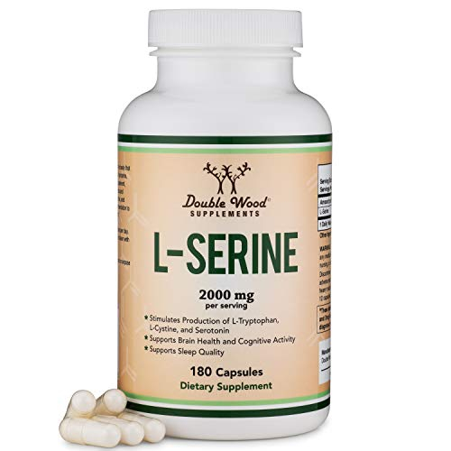 Foto 2 pulgar | Suplemento Double Wood Supplements L-serina 2000 Mg 180 Cápsulas - Venta Internacional.