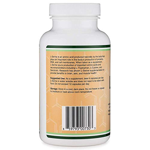 Foto 4 pulgar | Suplemento Double Wood Supplements L-serina 2000 Mg 180 Cápsulas - Venta Internacional.