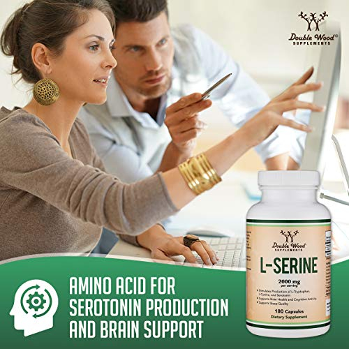 Foto 6 pulgar | Suplemento Double Wood Supplements L-serina 2000 Mg 180 Cápsulas - Venta Internacional.