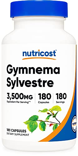 Foto 2 pulgar | Suplemento Nutricost Gymnema Sylvestre 175 Mg 180 Cápsulas - Venta Internacional.