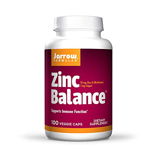 Foto 2 pulgar | Suplemento Jarrow Formulas Zinc Balance De 15 Mg Con Cobre De 100 Unidades - Venta Internacional.