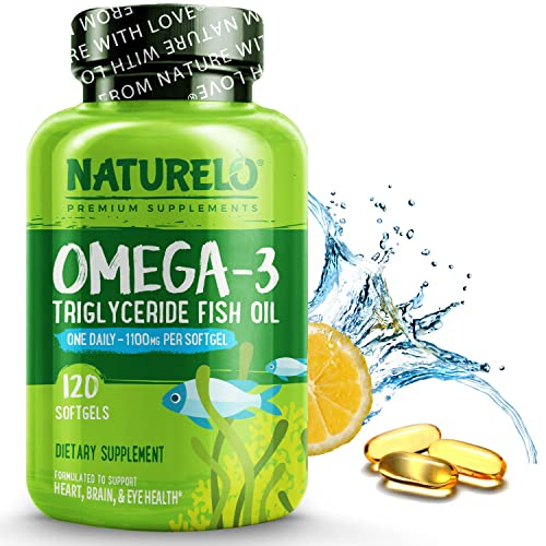 Foto 1 | Suplemento De Aceite De Pescado Omega 3 De Naturelo, 1100 Mg, 120 Cápsulas Blandas - Venta Internacional.