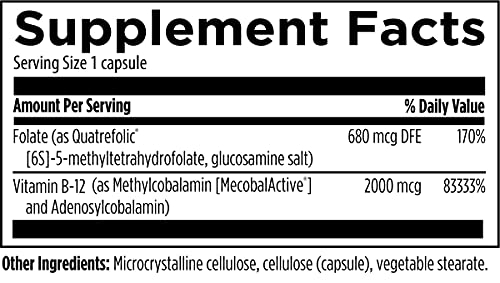 Foto 5 pulgar | Supplement Designs For Health Ultra B12 Folate 90 Cápsulas - Venta Internacional.