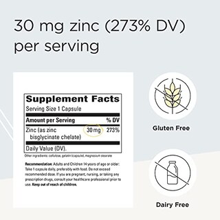 Foto 2 | Suplemento De Quelato De Zinc De Integrative Therapeutics, 100 Cápsulas - Venta Internacional.