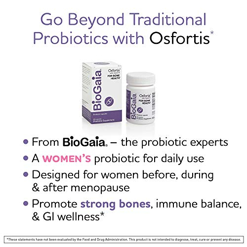Foto 5 | Suplemento Probiótico Biogaia Osfortis Para Mujeres 60 Cápsulas - Venta Internacional.