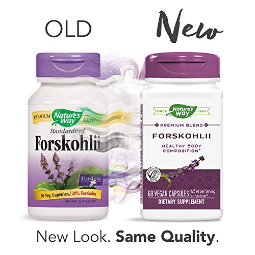 Foto 3 pulgar | Suplemento Nature's Way Forskohlii 125 Mg Forslean 60 Vcaps - Venta Internacional.