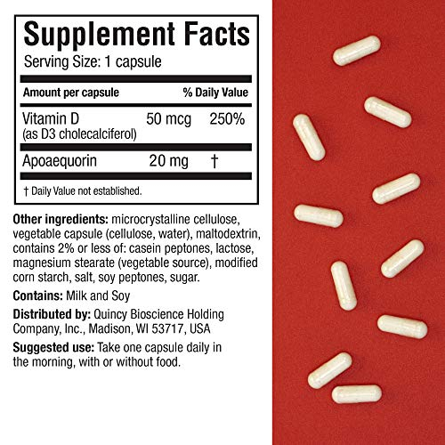 Foto 3 pulgar | El Suplemento Prevagen Mejora La Memoria, Fuerza Adicional, 20 Mg, 30 Ca - Venta Internacional.