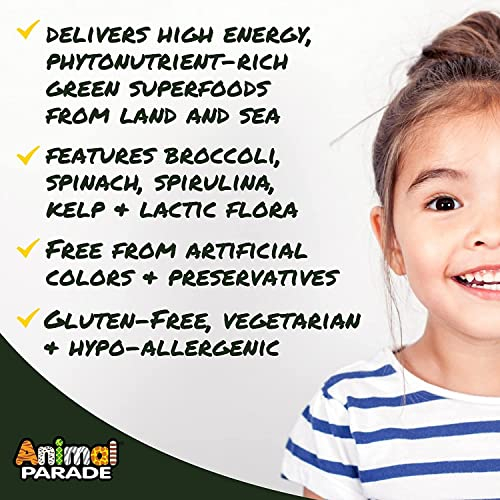Foto 4 pulgar | Suplemento Nature's Plus Animal Parade Kidgreenz 90 Comprimidos - Venta Internacional.