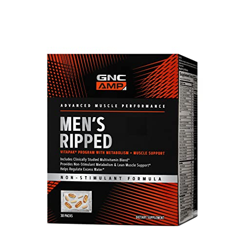 Foto 2 pulgar | Suplemento Gnc Amp Ripped Vitapak Program Para Hombre, 30 Paquetes - Venta Internacional.