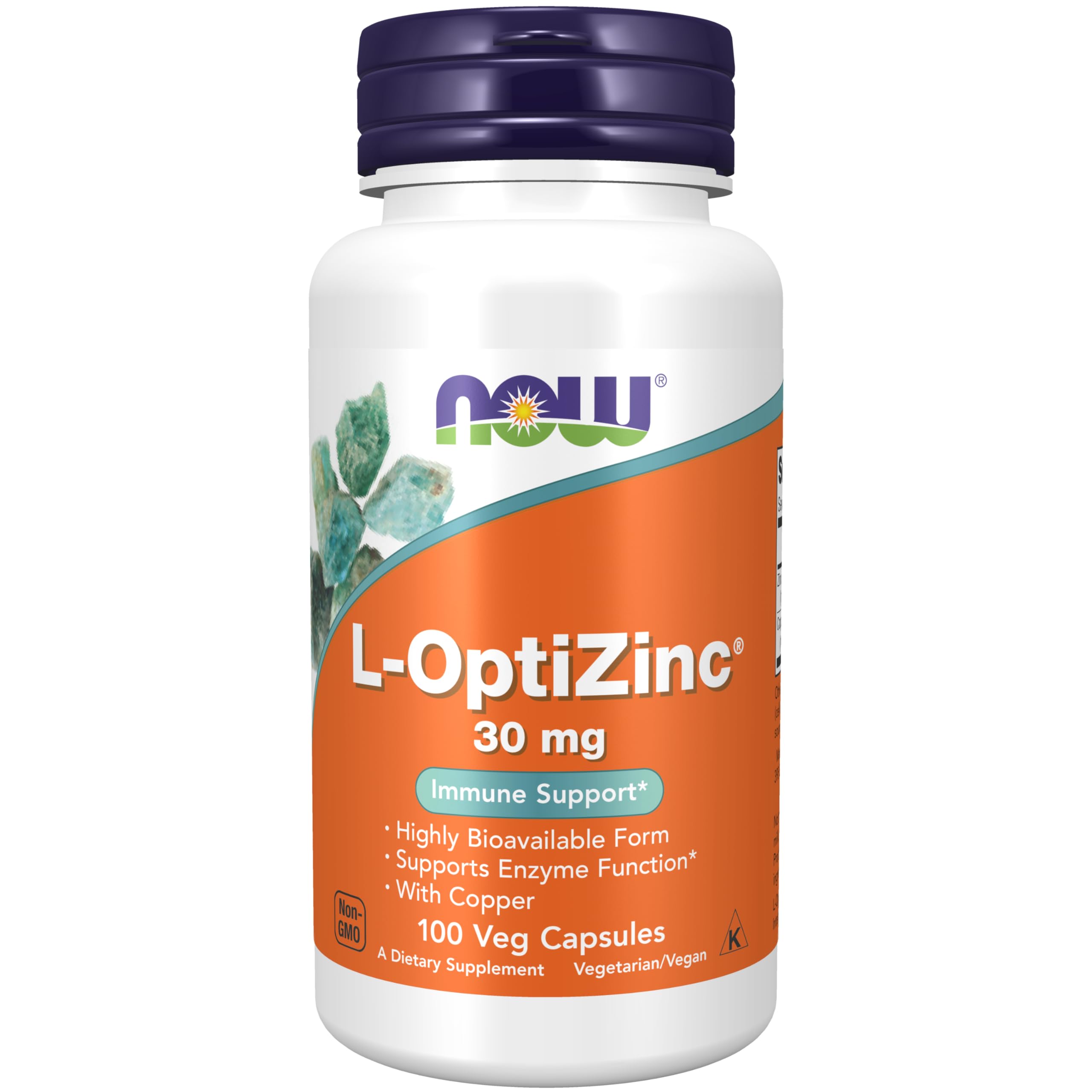 Foto 2 pulgar | Supplement Now L-optizinc  30 Mg Con Cobre, 100 Cápsulas Vegetarianas - Venta Internacional.