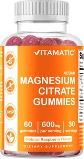Foto 1 | Suplemento Vitamático De Citrato De Magnesio En Gomitas, 600 Mg, 60 G - Venta Internacional.