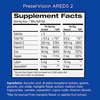 Foto 7 | Suplemento Preservision Areds 2 Eye Vitamin 90 Cápsulas Blandas - Venta Internacional.