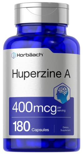 Foto 2 pulgar | Suplemento Horbaach Huperzine A 400 Mcg 180 Cápsulas - Venta Internacional.
