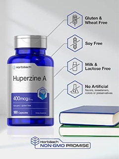Foto 4 | Suplemento Horbaach Huperzine A 400 Mcg 180 Cápsulas - Venta Internacional.