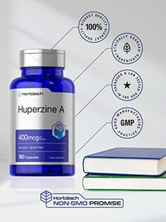 Foto 5 | Suplemento Horbaach Huperzine A 400 Mcg 180 Cápsulas - Venta Internacional.
