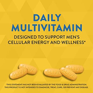 Foto 2 | ¡multivitamínico Nature's Way Alive! Men's Energy 130 Comprimidos - Venta Internacional.