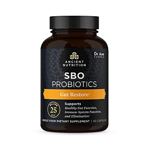Foto 2 pulgar | Probióticos Ancient Nutrition Sbo Probióticos Gut Restore 60 C - Venta Internacional.