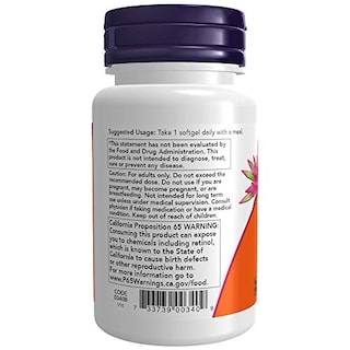Foto 3 | Complementa Now de Vitamina A de Aceite de Hígado de Pescado 25 000 Ui 100 Softgels - Venta Internacional