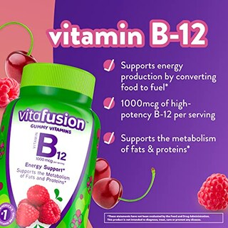 Foto 3 | Suplemento Vitafusion De Vitamina B-12, 1000 Mcg, Gomitas, 140 Unidades - Venta Internacional.