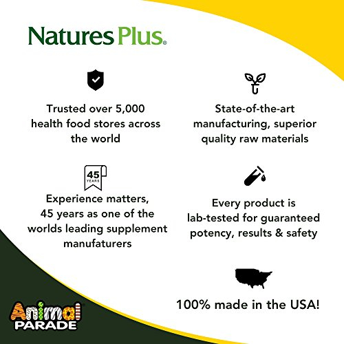 Foto 6 pulgar | Multivitamínico Nature's Plus Animal Parade Gold 120 Comprimidos - Venta Internacional.