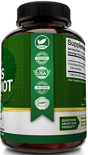 Foto 5 pulgar | Suplementos Nutriflair Citrus Bergamot 1200 Mg 120 Cápsulas - Venta Internacional.
