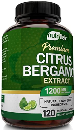 Foto 6 pulgar | Suplementos Nutriflair Citrus Bergamot 1200 Mg 120 Cápsulas - Venta Internacional.