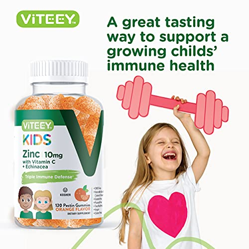 Foto 7 pulgar | Gomitas Viteey Zinc de 10 mg con Vitamina C y Equinácea X1 - Venta Internacional